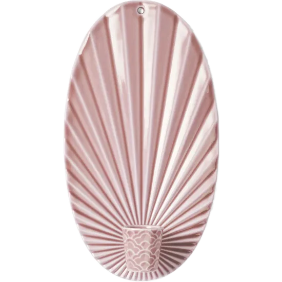 Pipanella waves candle sconce - Blush 