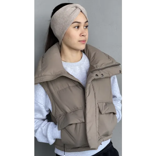 Mom Eyrnaband Beige