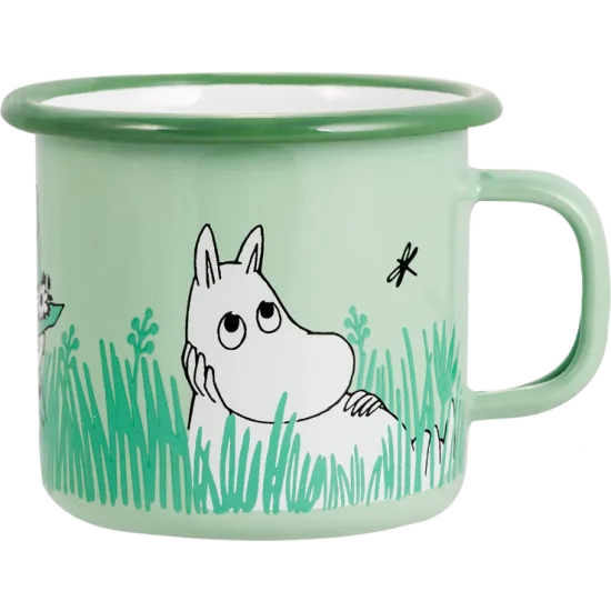 Moomin 2,5 bolli - Friends In the Garden grænn