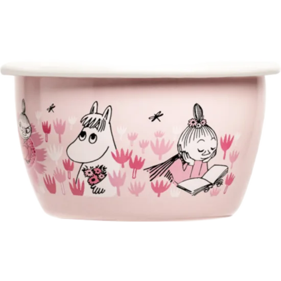 Moomin skál 3dl - Garden Girls Pink 