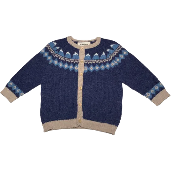 Mountain Cardigan - Navy