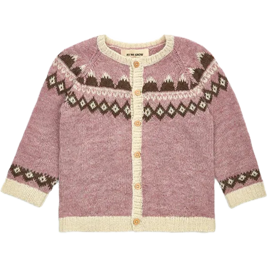 Mountain Cardigan - Rose