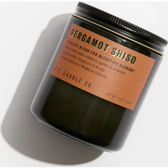 NO. 1 Bergamot Shiso Soy Candle Large