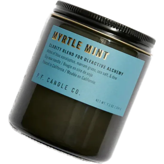 NO. 4 Myrtle Mint Soy Candle Large