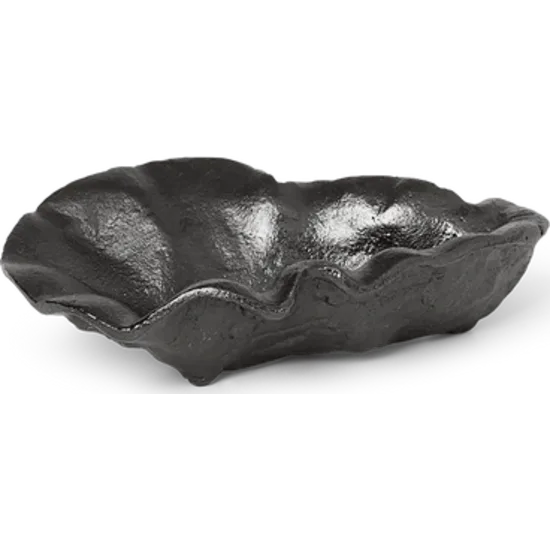 Oyster Bowl - Black Brass