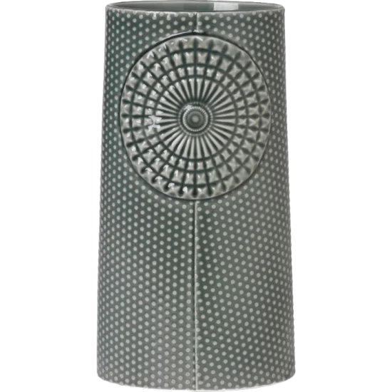 Pipanella - Dot Oval, Dökkur vasi (Stór)