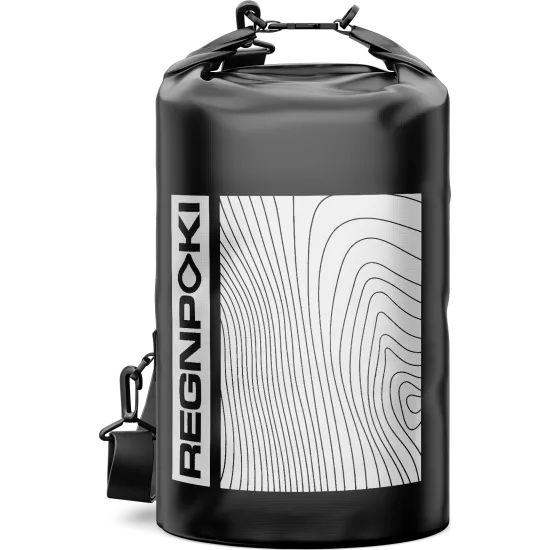 Regnpoki 10l - Svartur