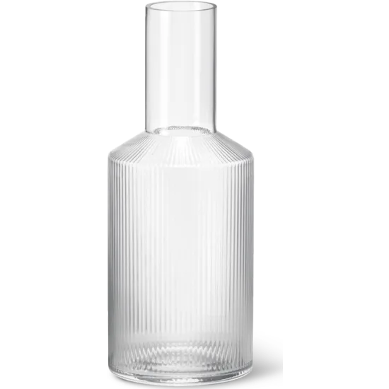 Ripple carafe - clear