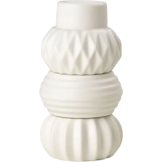 Samsurium Candlestack - White