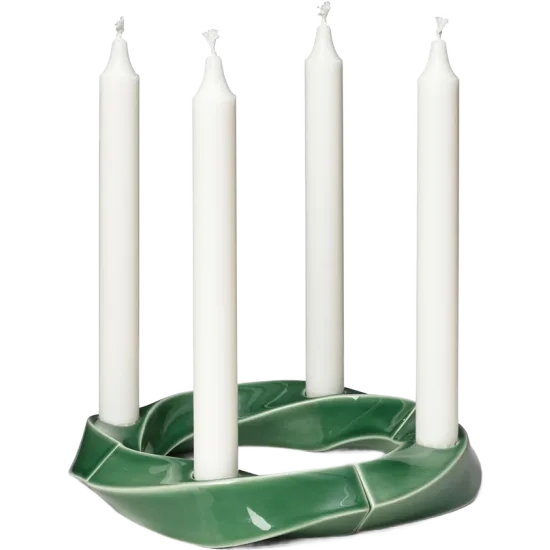 Samsurium Couronne Advent Candlestick Spruce