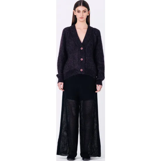 Sasha Cardigan- Plum