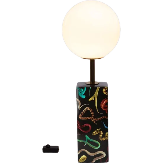 Seletti borð lampi Toiletpaper Snake