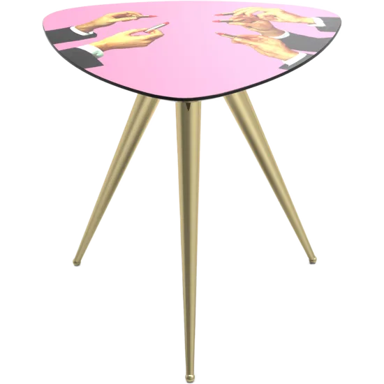 Seletti hliðarborð - pink lipstick