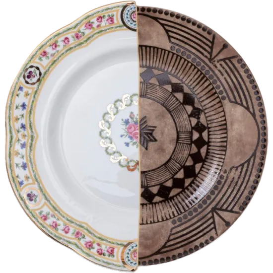 Seletti HYBRID - Hobyo, Porcelain matardiskur