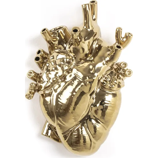 Seletti Love in Bloom Gold - Hjartavasi