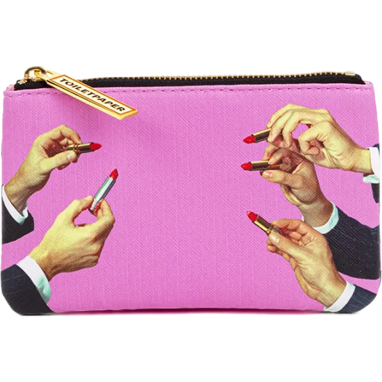 Seletti peningabudda - pink lipstick