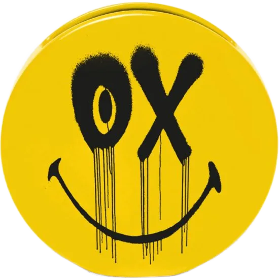 Seletti Smiley Ox keramik vasi