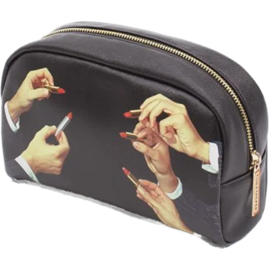 Seletti snyrtitaska- Lipsticks Black 