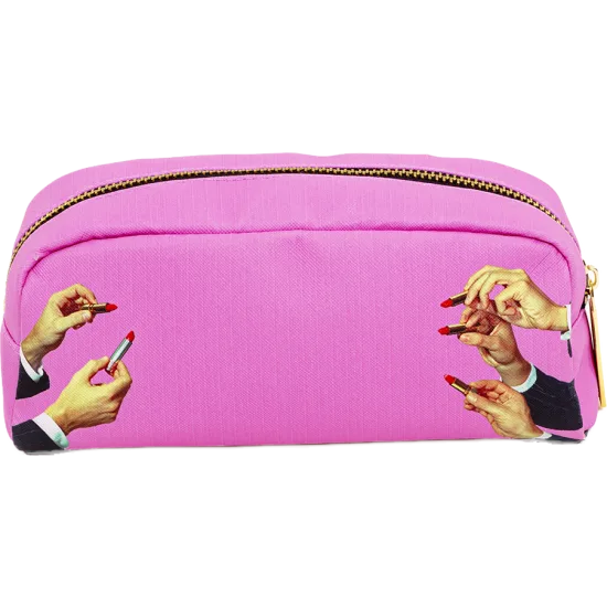 Seletti snyrtitaska - pink lipstick
