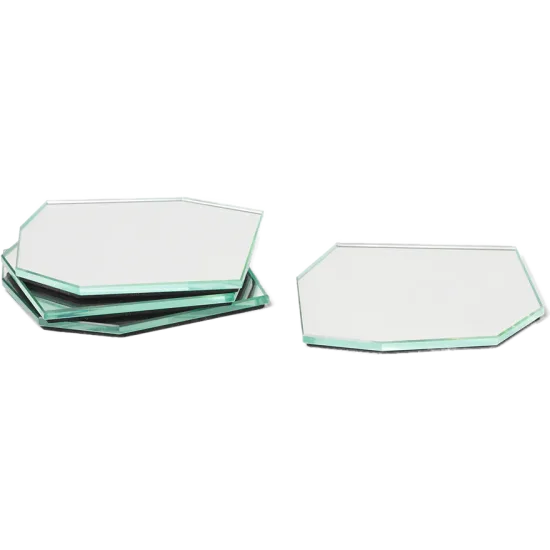 Shard Coasters Set of 4 - Mirror