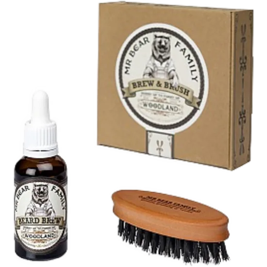 Gjafakassi - Brew & Brush Woodland
