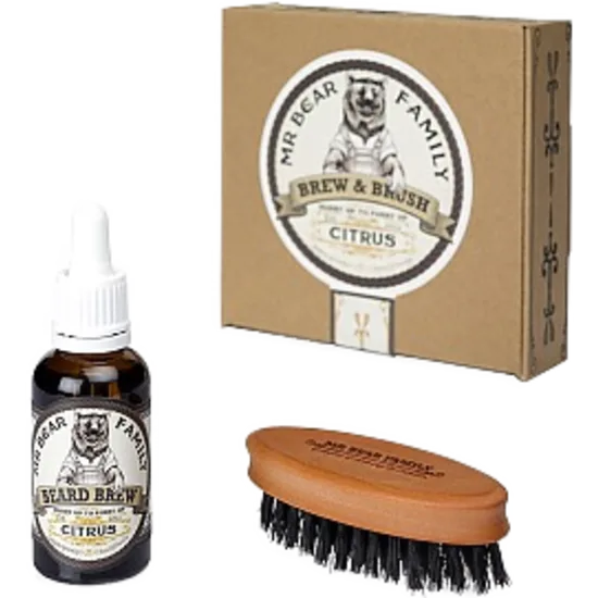Gjafakassi- Brew & Brush Citrus