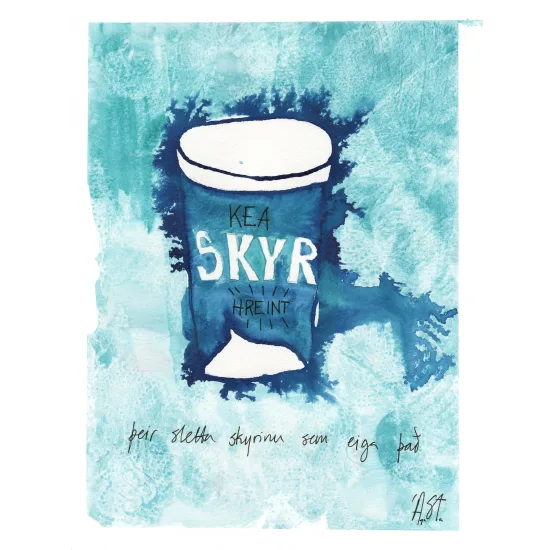 Skyr 21 x 30 cm