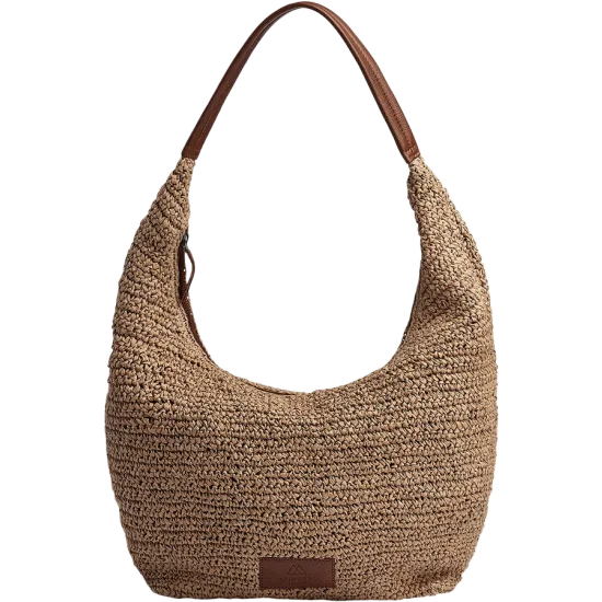 SoleaMBG Bag Raffia - Natrual/Cognac