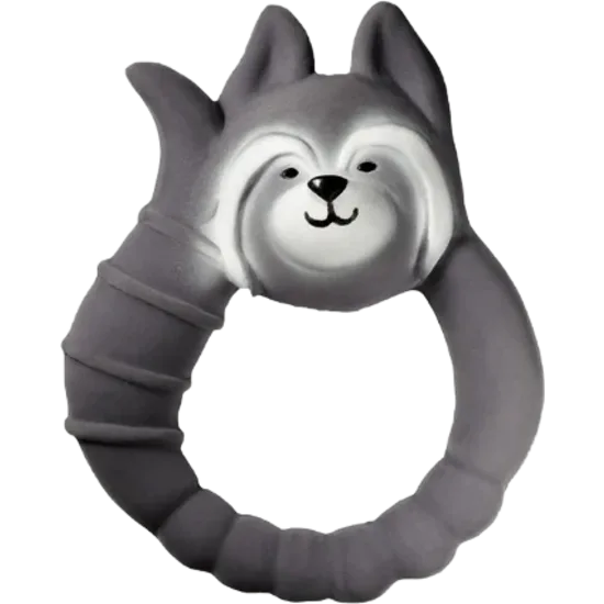 Teether Raccoon Grey