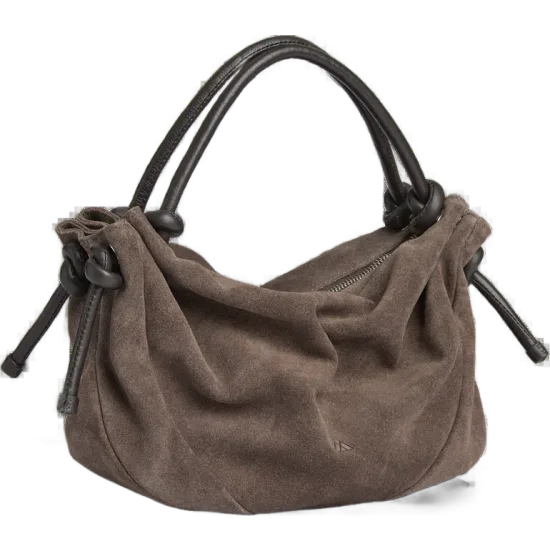 ZaharaMBG Handbag Suede - Major Brown