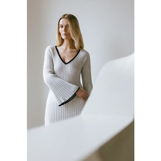 FREYA DRESS / SAND