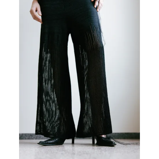 KAROLINA PANTS / BLACK SPARKLE