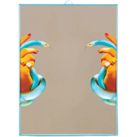 Toiletpaper mirror - Hands with snakes