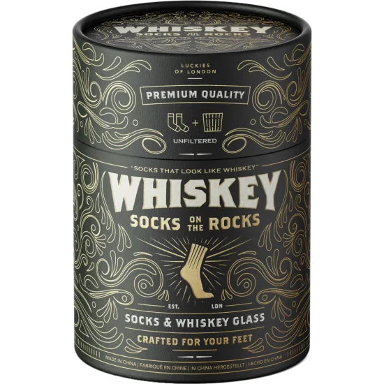 Whiskey Socks on the rock