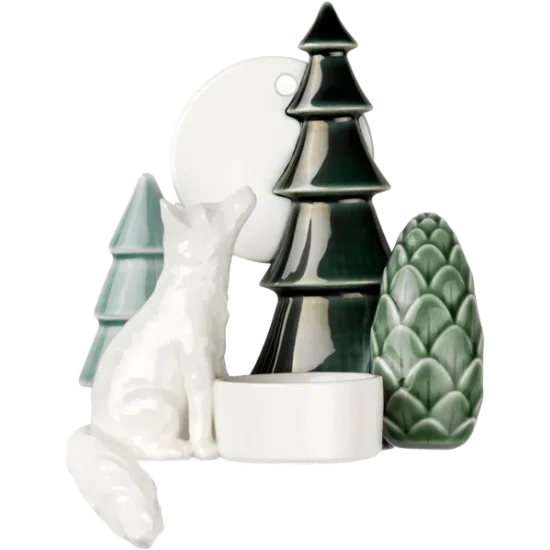 Winter stories  Fox Wall Votive 