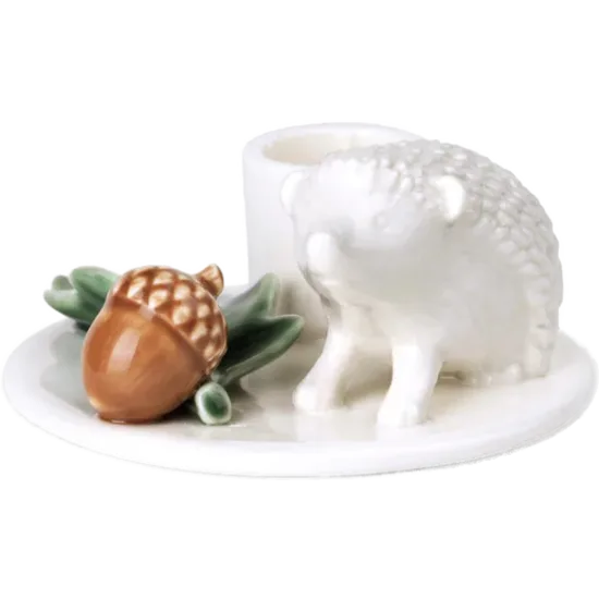 Winter stories Hedgehog Candlestick