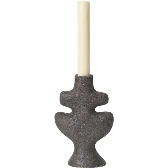 Yara Candle Holder - Small Rustic Iron