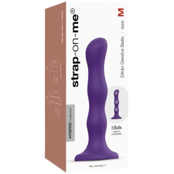 Dildo Geisha Ball Purple