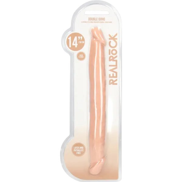 14" Super Flex Double Dildo 