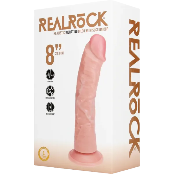 8" Vibrating Cock