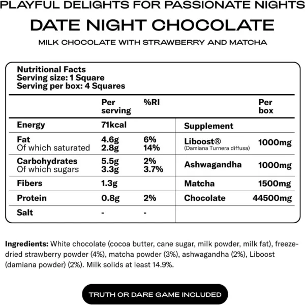 Date Night Matcha Chocolate