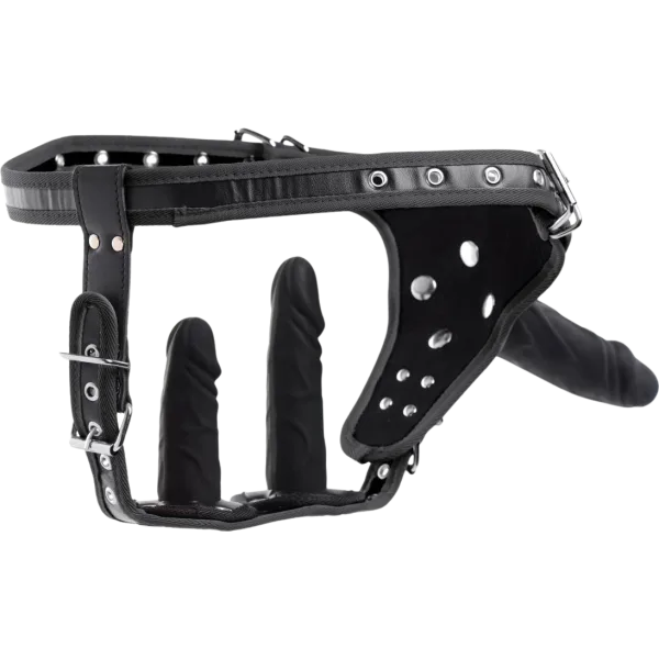 Double Penetration Strap On Harness