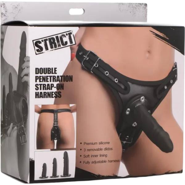 Double Penetration Strap On Harness