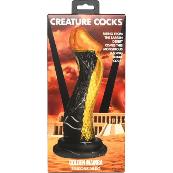 Golden Mamba Dildo