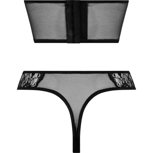 Open Cup Corset & Thong
