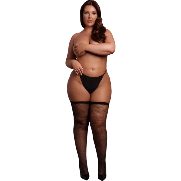 Shimmer High Stockings