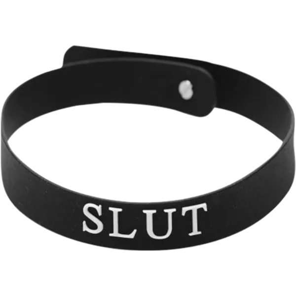 Silicone Collar - Slut