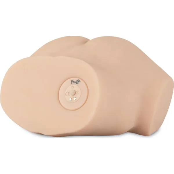 Vibrating Masturbator With Butt