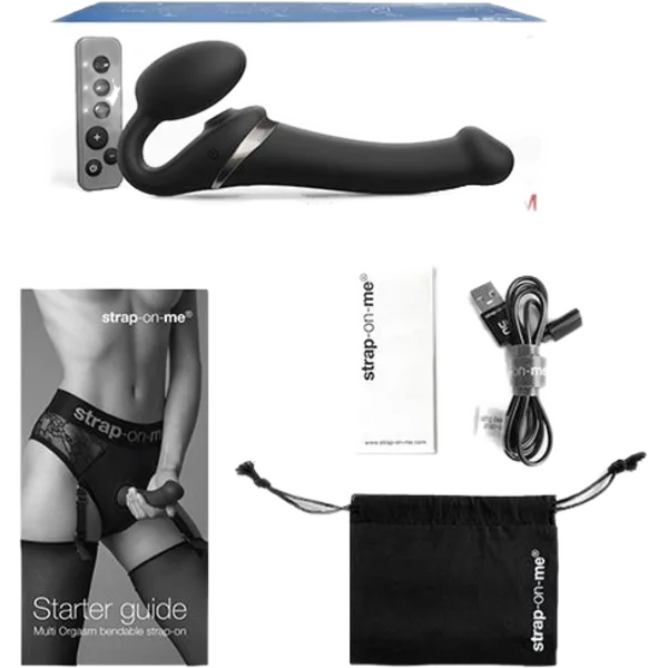 Strap-on Multi Orgasm Remote Controlled 3 Motors