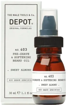 Shave Specifics - No. 403 - Pre-Shave & Softening Beard Oil -
            Sweet Almond